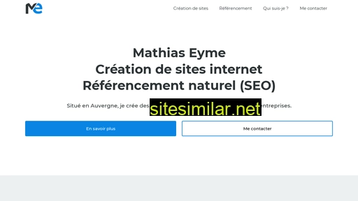 mathias-eyme.fr alternative sites