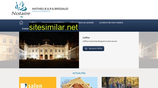 mathieu-brissiaud-officedesbosquets.notaires.fr alternative sites