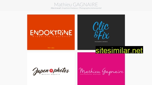 mathieugagnaire.fr alternative sites