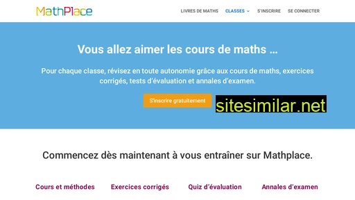 mathplace.fr alternative sites