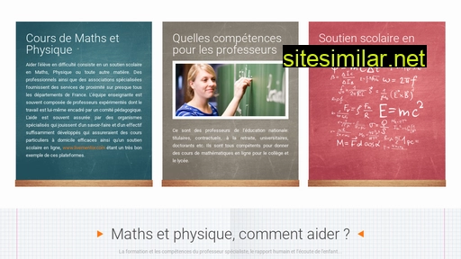 maths-physique.fr alternative sites