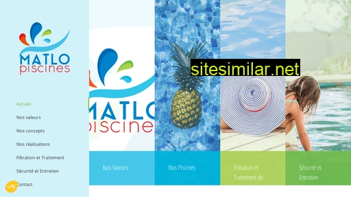 matlo-piscines.fr alternative sites