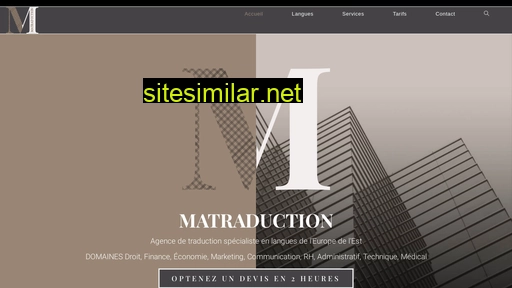 matraduction.fr alternative sites