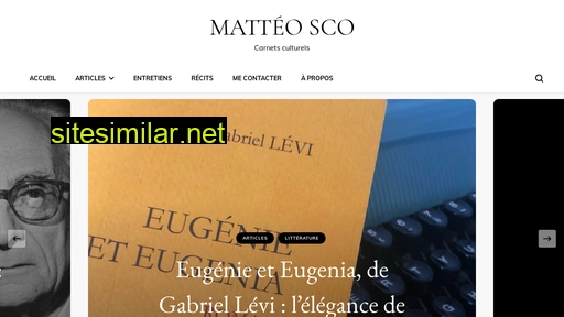 matteosco.fr alternative sites