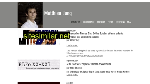 matthieujung.fr alternative sites