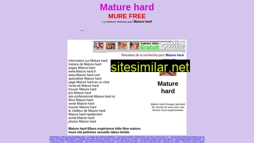 maturehard.free.fr alternative sites
