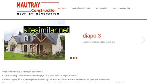mautray-constructions.fr alternative sites