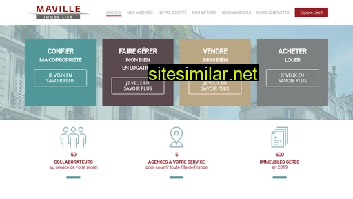 maville-immobilier.fr alternative sites