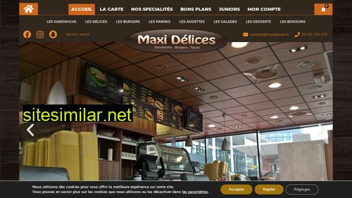 maxidelices.fr alternative sites