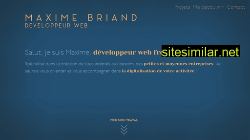 maximebriand.fr alternative sites