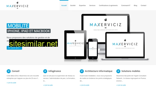 maxerviciz.fr alternative sites