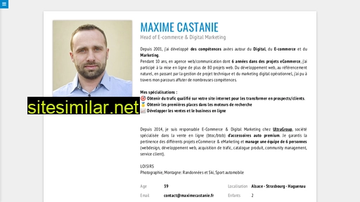 maximecastanie.fr alternative sites
