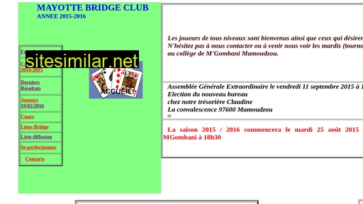 mayotte-bridge-club.fr alternative sites