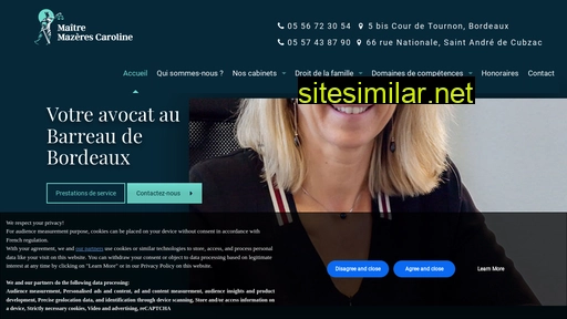 mazeres-avocat.fr alternative sites