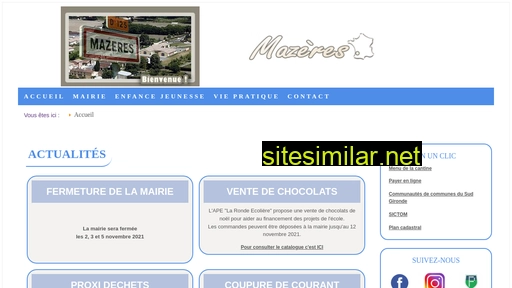 mazeres.fr alternative sites