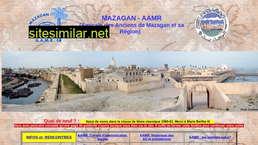 mazagan-aamr.fr alternative sites