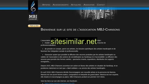 mbj-chansons.fr alternative sites