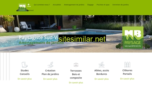 mbpaysage.fr alternative sites