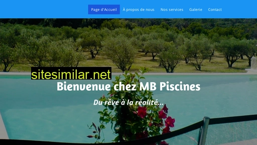 mbpiscines.fr alternative sites