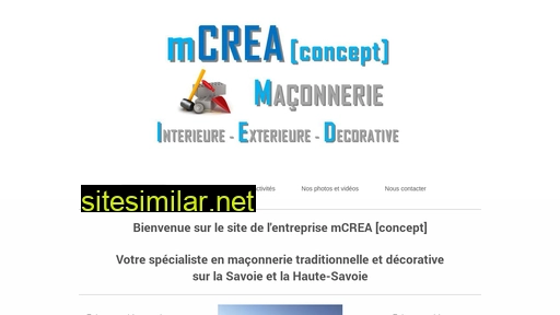 mcreaconcept.fr alternative sites