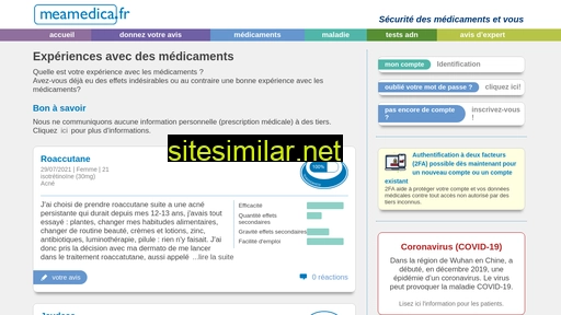 meamedica.fr alternative sites