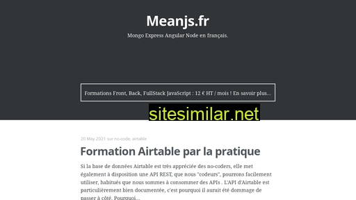 meanjs.fr alternative sites