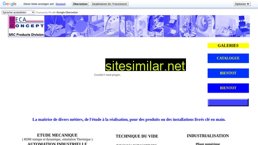 mecaconcept.fr alternative sites