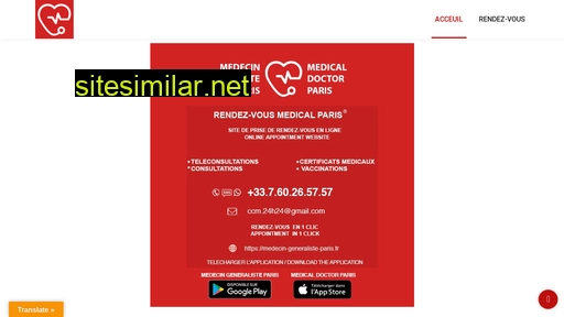 Medecin-generaliste-paris similar sites