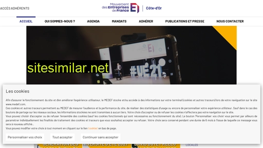 medef21.fr alternative sites