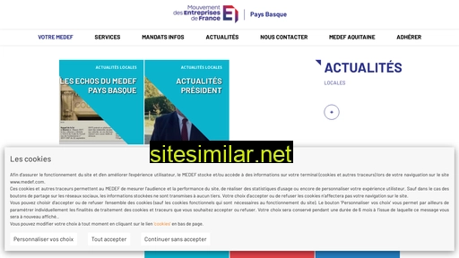medef-pays-basque.fr alternative sites
