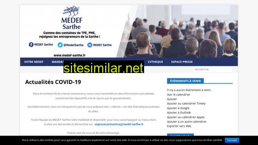 medef-sarthe.fr alternative sites