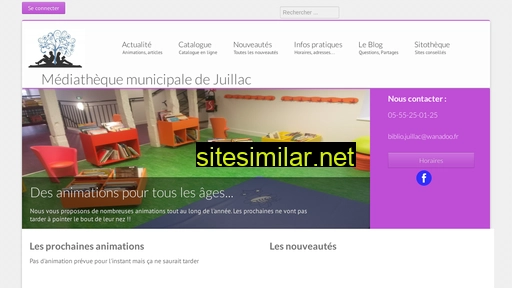 mediatheque-de-juillac.fr alternative sites
