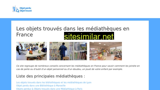 mediatheque-thouars.fr alternative sites