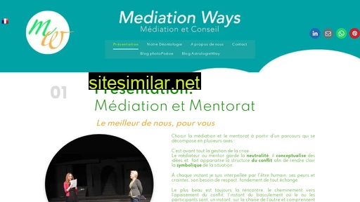 mediationways.fr alternative sites