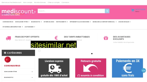 mediscount.fr alternative sites