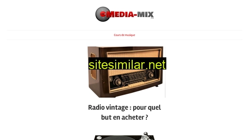 media-mix.fr alternative sites