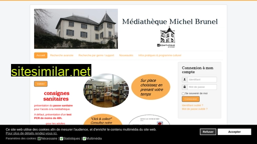 mediatheque-veurey-voroize.fr alternative sites