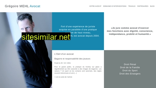 mehl-avocat.fr alternative sites