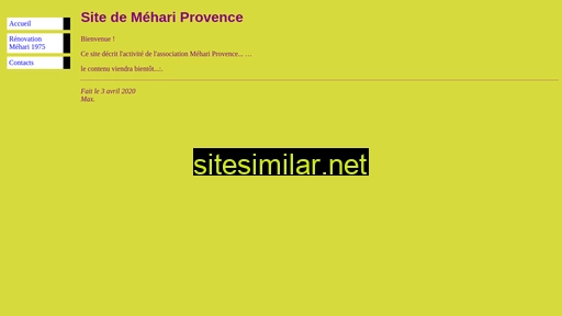 mehari-provence.fr alternative sites