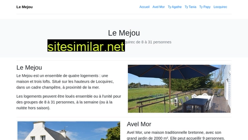 mejou.fr alternative sites