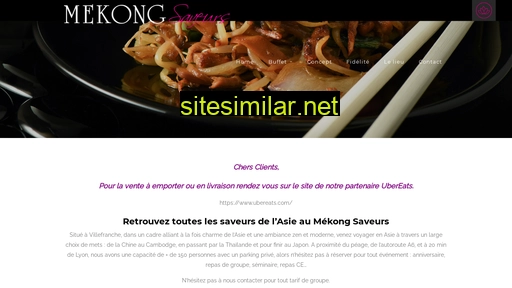 mekong-saveurs.fr alternative sites