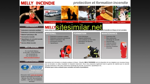 melly-incendie.fr alternative sites
