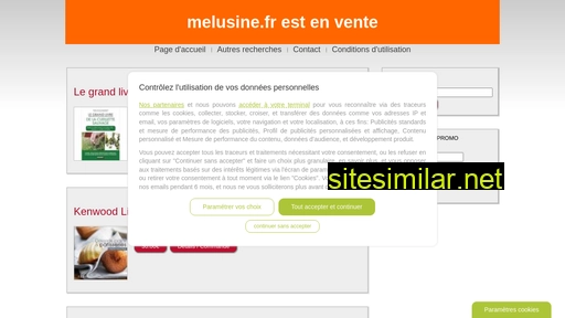 melusine.fr alternative sites