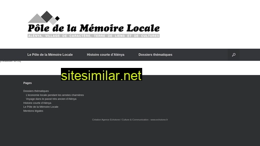 memoirelocalealenya.fr alternative sites
