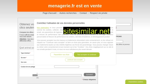 menagerie.fr alternative sites