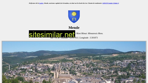 mende48.free.fr alternative sites