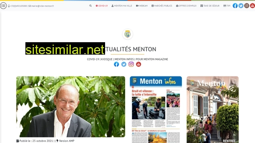 menton.fr alternative sites