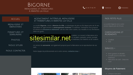 menuiserie-bigorne.fr alternative sites