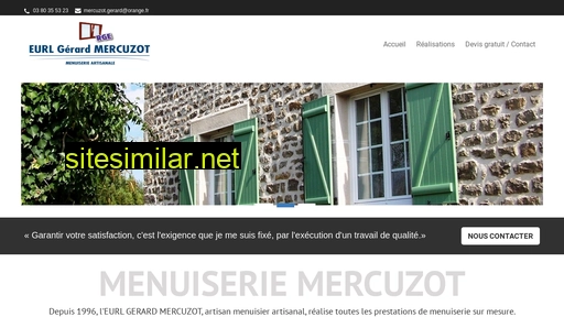 menuiserie-gerardmercuzot.fr alternative sites