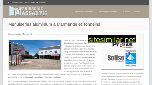 menuiserie-massartic.fr alternative sites